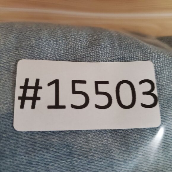 Time And Tru Shorts Womens 18 Light Blue High Rise Bermuda Relaxed Fit *NWT* - Picture 11 of 11